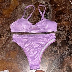 Shein purple mermaid swimsuit